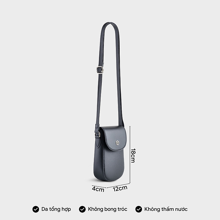 Túi Yuumy ( Thời trang nữ xinh xắn kiểu dáng basic - Túi đeo chéo da Seasand YN216 ) - Ảnh 4