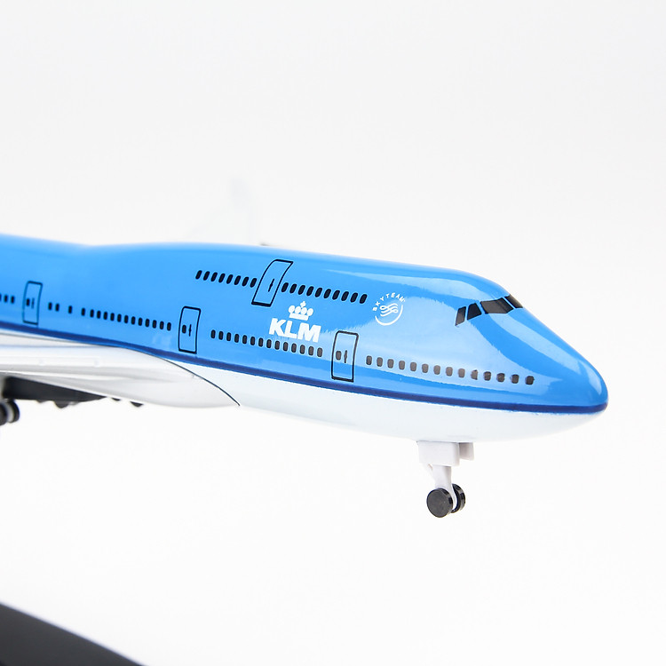 Mô hình máy bay Everfly KLM B747 20cm Chính hãng Giá rẻ - Hình ảnh 3