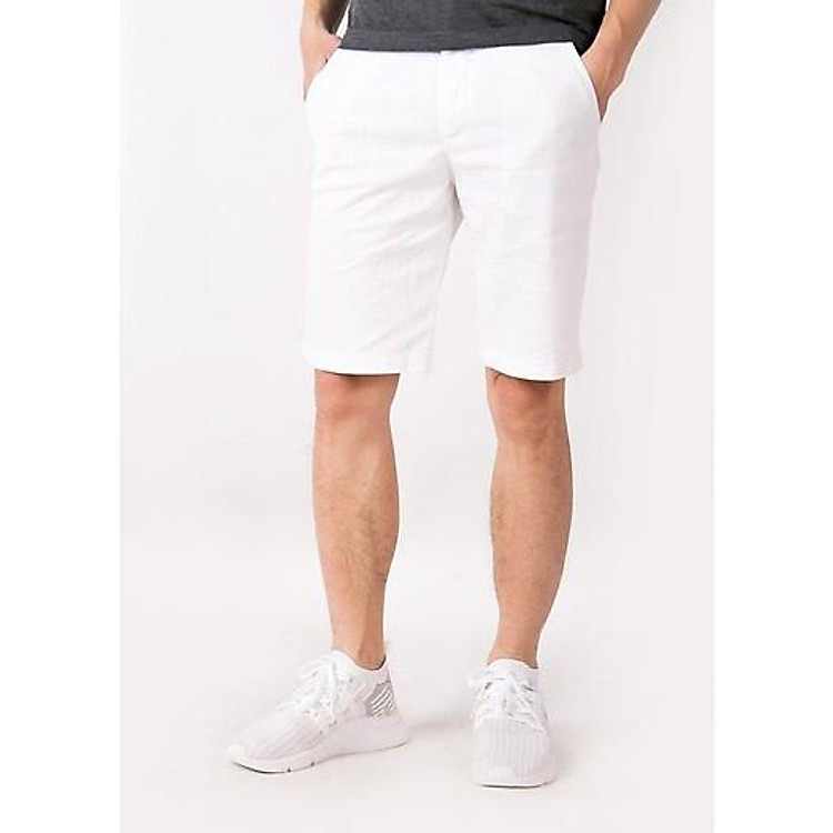 Quần lửng nam - Quần Short Kaki Nam cao cấp màu trắng và đen