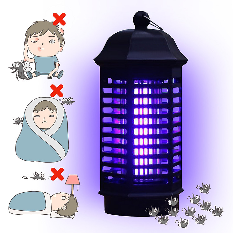 Đèn bắt muỗi UV cho phòng ngủ, phòng làm việc