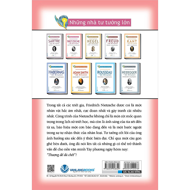 Nhà Tư Tưởng Lớn - Nietzsche Trong 60 Phút - Ảnh 2