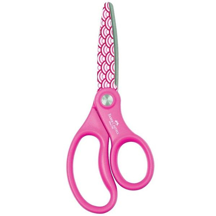 Kéo Motif Faber-Castell 187729 – Màu Hồng