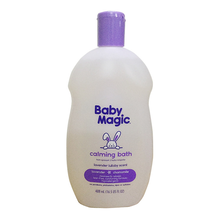 Tắm gội cho bé Baby Magic Lavender 488ml