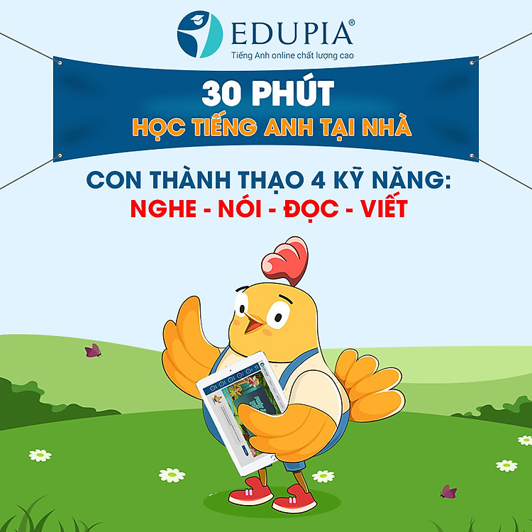 EDUPIA Tiếng Anh Chuẩn Quốc tế Cho Học Sinh Tiểu Học: Khóa Học 7 Ngày