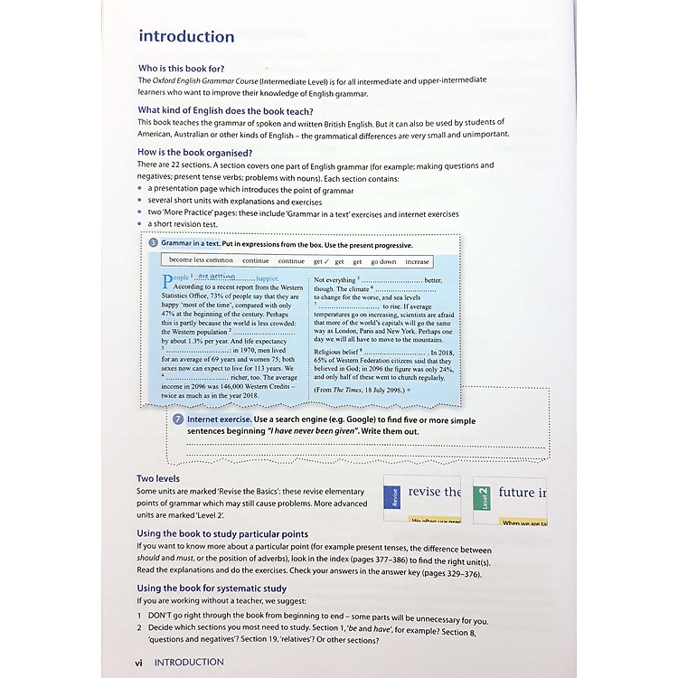 Oxford English Grammar Course: Intermediate: With Answers - Ảnh 5