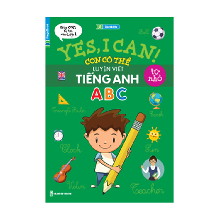 Sách Yes, I Can! Con Có Thể Luyện Viết Tiếng Anh Từ Nhỏ