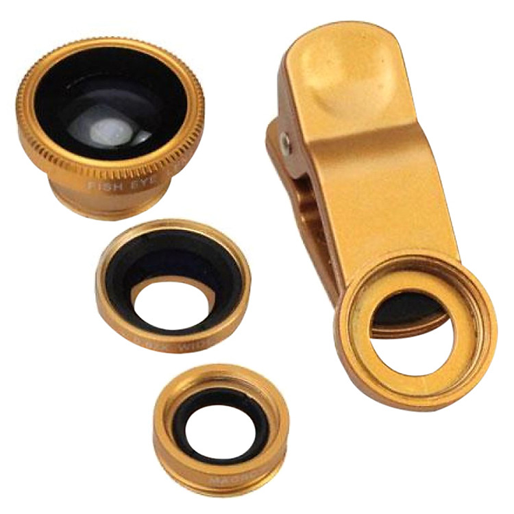 Bộ Ống Lens Chụp Hình Cho Điện Thoại Universal Clip Lens 3 In 1 (PVN644, PVN645, PVN646)
