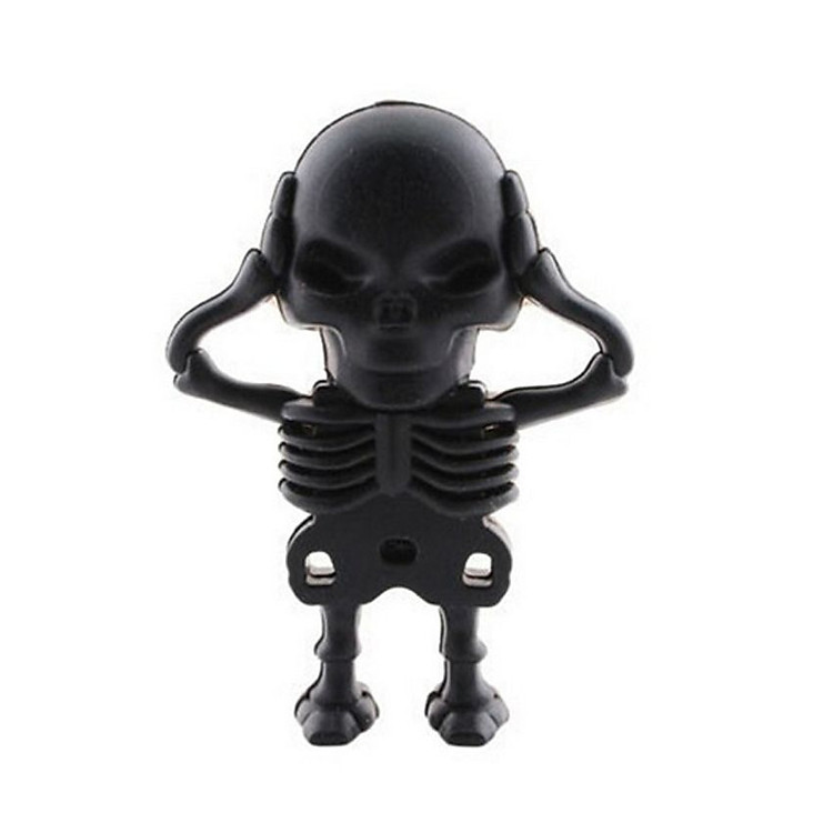 Usb 8gb 16gb hình bộ xương đen đọc đáo dễ thương - miếng lót chuột