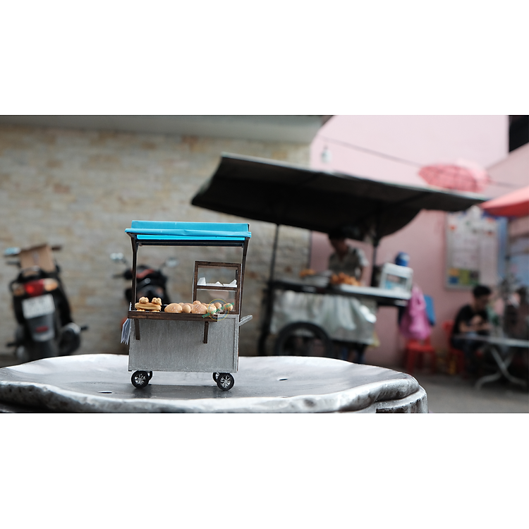 Mua Mô hình DIY Sài Gòn - Xe bánh tiêu Chính hãng Tiết kiệm - Hình ảnh 4