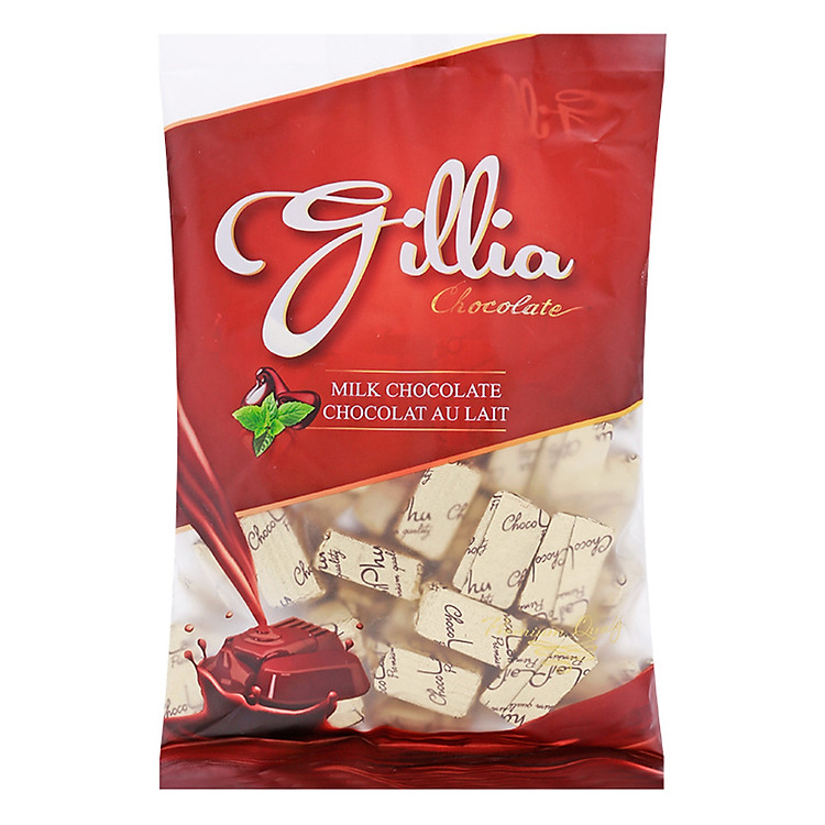 Kẹo Chocolate Gillia Vuông (400g)