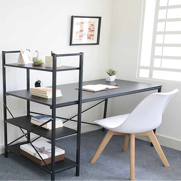 Bàn làm việc liền kệ đa năng