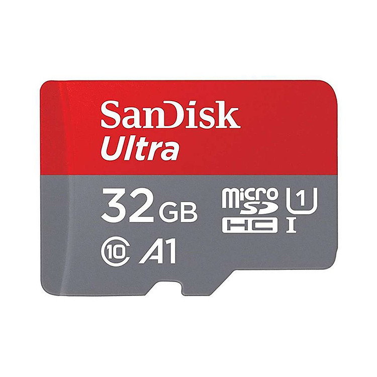 Thẻ Nhớ 32GB Micro SDHC Ultra A1 98Mb/s Sandisk + Adapter - Hàng Chính Hãng