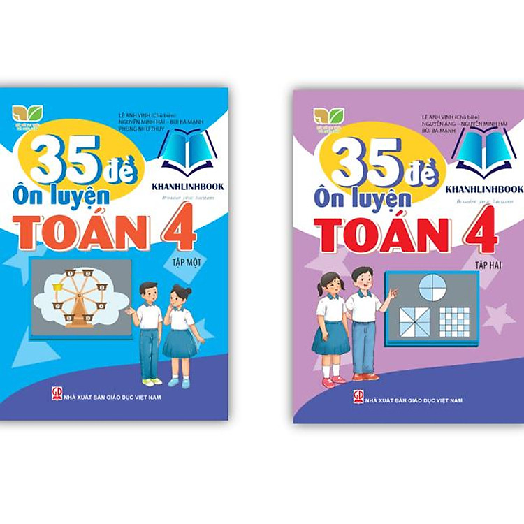 Combo 35 Đề ôn luyện Toán 4 (Kết nối tri thức với cuộc sống)