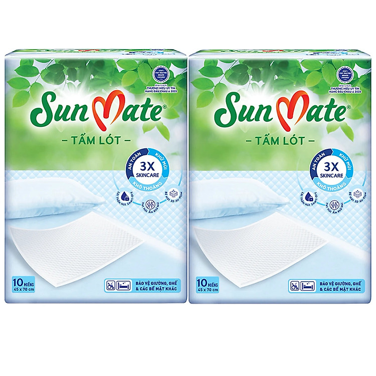 Combo 2 Gói Miếng lót Sunmate Chính hãng Ưu đãi