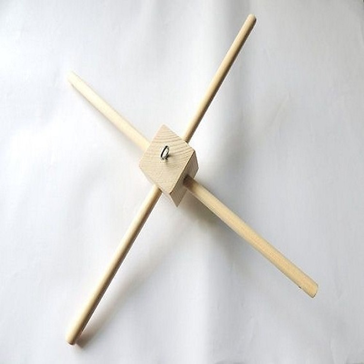 Thanh treo chữ thập bằng gỗ cho bé