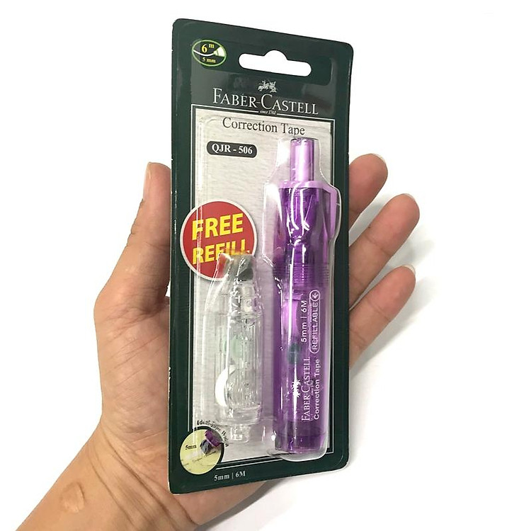 Xóa Kéo Kèm Ruột 5mm x 6m - Faber-Castell - Ảnh 3