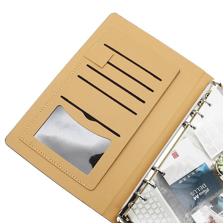 Sổ Bìa Còng Business A5 Kẻ Ngang (200 trang) - Ảnh 5