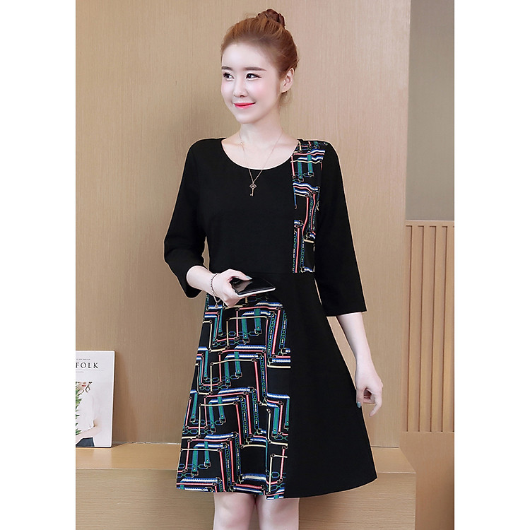 Đầm Thiết Kế Cá Tính Sành Điệu Giấu Bụng TB568