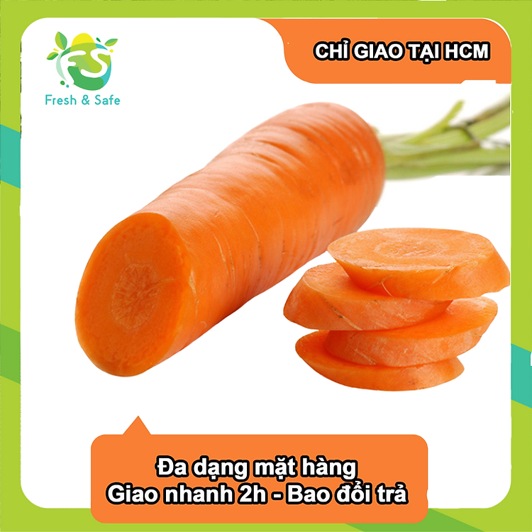 [CHỈ GIAO HCM] Cà rốt - 1kg