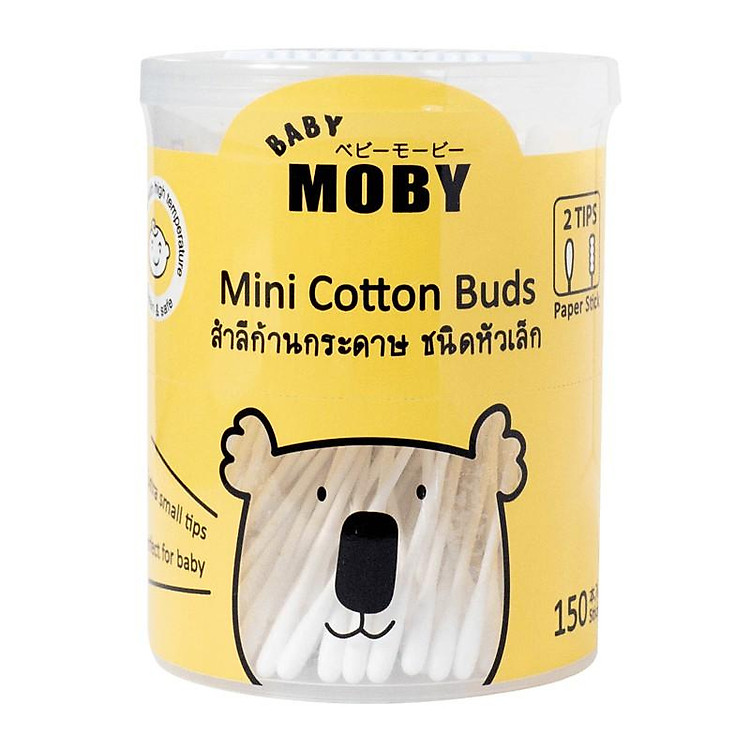Chọn mua tại Shopee: Bông tăm Moby cỡ nhỏ 150 chiếc mua giá tốt nhất tại Shop Mall
