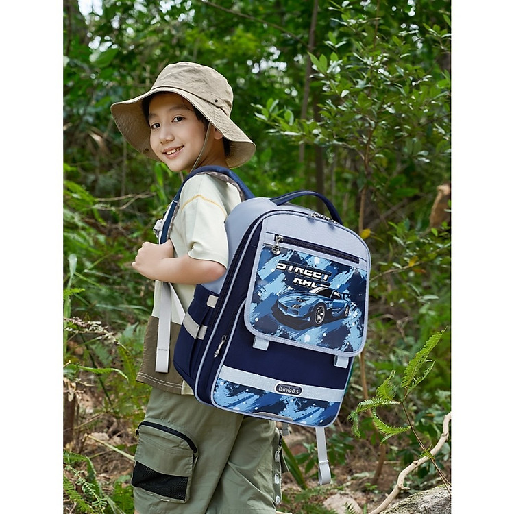 Balo học sinh Cấp 1 BINBES B-3719 siêu nhẹ chống thấm nước - Ảnh 3