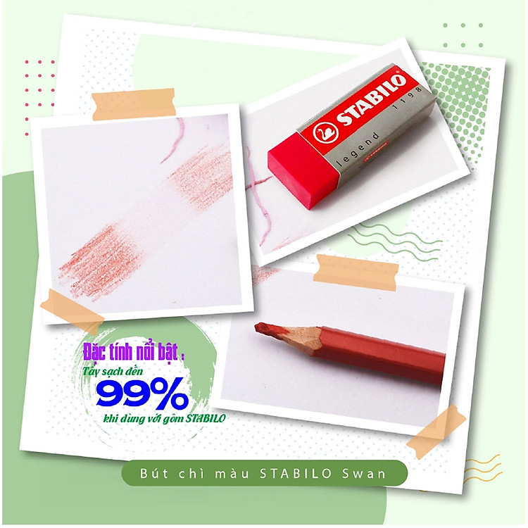 Hộp Tẩy STABILO (20 viên) - Ảnh 3