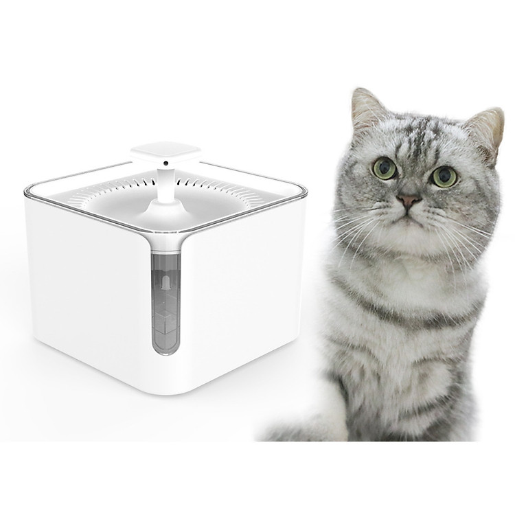 Khay nước tự động cho thú cưng - Hộp nước thông minh cho chó mèo xuất khẩu USA EU