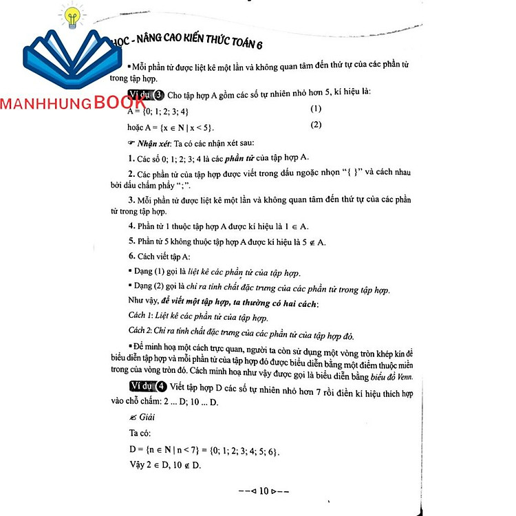 Tự Học Nâng Cao Kiến Thức Toán Lớp 6 - Ảnh 4