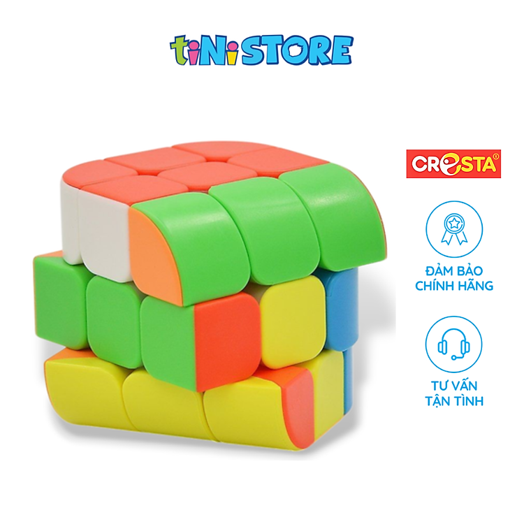 Đồ Chơi Rubic Khối Trụ Cresta DK81297 Chính hãng Giá tốt - Hình ảnh 2