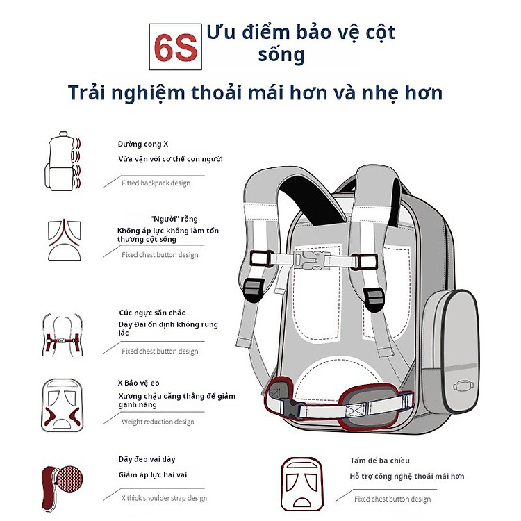 Balo Học Sinh SUN EIGHT 90148 - Ngựa Hồng - Ảnh 6