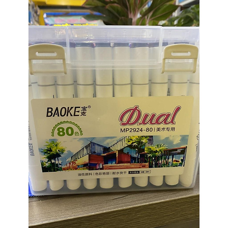 Viết Lông Màu Marker 2924 (80 màu) - Ảnh 3