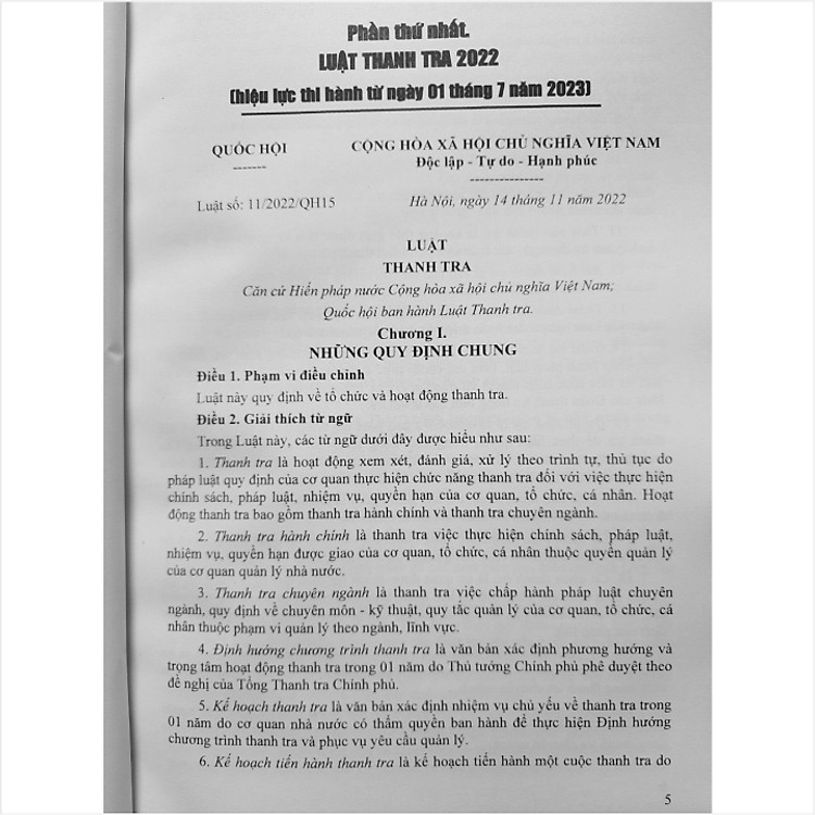 Luật Thanh Tra 2022 - Công Tác Tiếp Công Dân, Giải Quyết Khiếu Nại, Tố Cáo và Phòng Chống Tham Nhũng - Ảnh 2