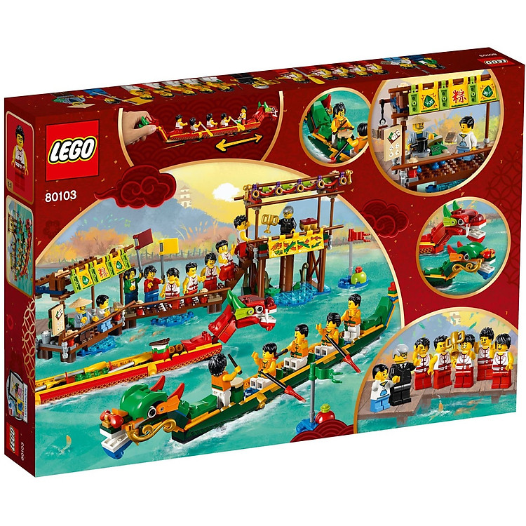LEGO 80103 Cuộc Đua Thuyền Rồng Chính hãng Ưu đãi - Hình ảnh 3