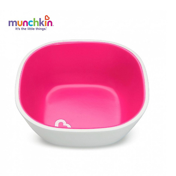 Mua Bát Chống Trượt Munchkin (Hồng - Tím) Chính hãng Giá rẻ - Hình ảnh 2