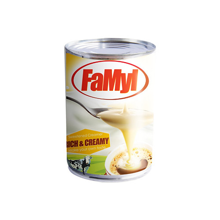 Kem sữa đặc có đường-Sweetened Creamer Famyl 500g