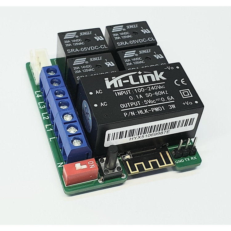 BVSMART 4 WIFI - ĐIỀU KHIỂN 4 THIẾT BỊ QUA INTERNET