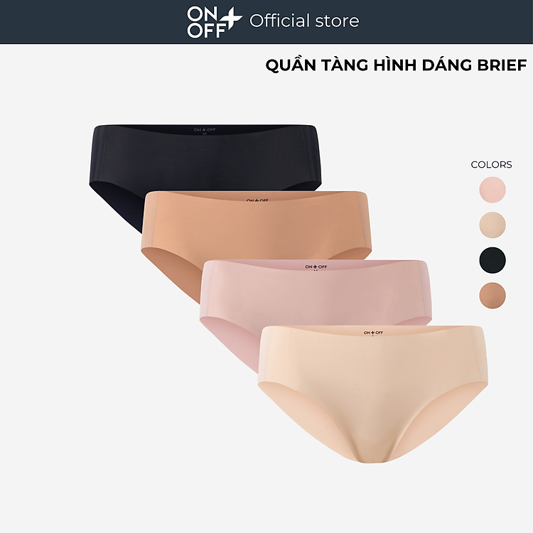 Combo 3 quần lót nữ tàng hình su thạch nữ mềm mịn không lộ viền mix màu ngẫu nhiên ONOFF 16UY24A024-16US24A025