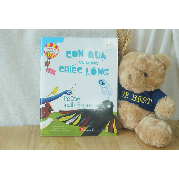 Học tiếng Anh cùng truyện ngụ ngôn Aesop – Con Quạ và những chiếc lông