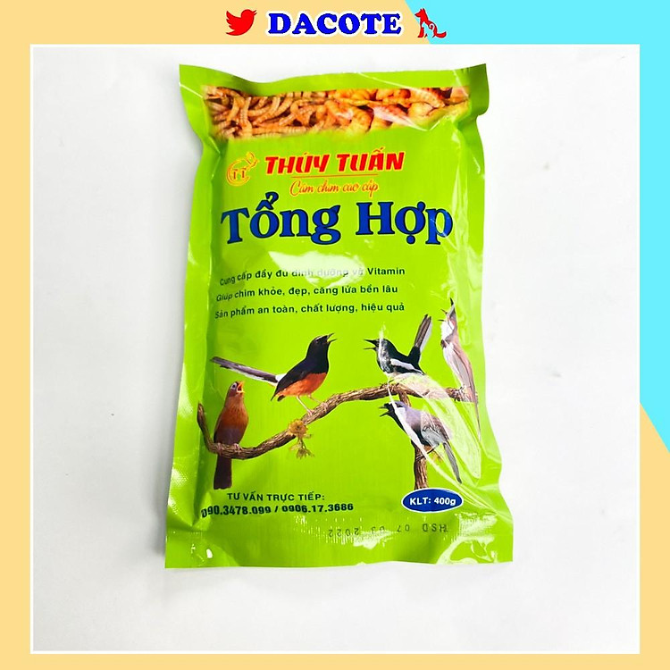 Cám chim tổng hợp Thúy Tuấn cao cấp - Thức ăn cho chim tổng hợp Thúy Tuấn cao cấp giá rẻ