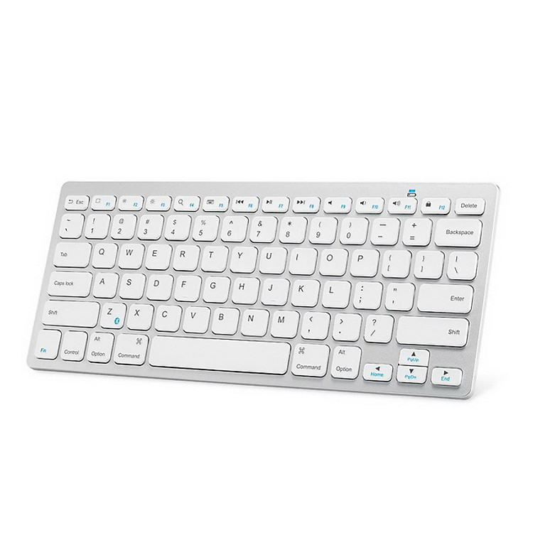 Bàn phím Bluetooth không dây NS 1657 (Trắng)