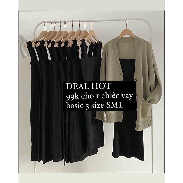 VÁY - ĐẦM ZIP BASIC LÊN DÁNG CỰC XINH (shop có up ảnh thật của sp)