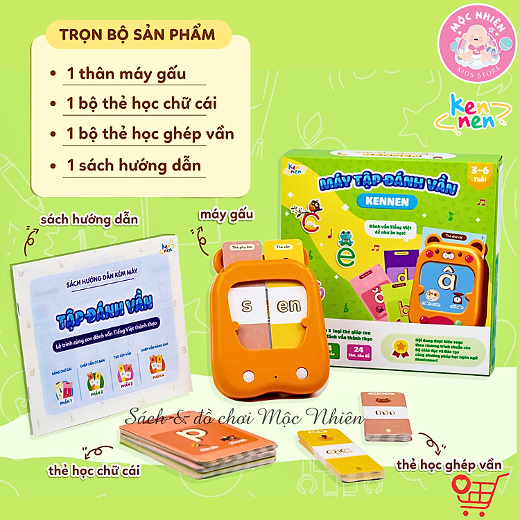 Máy Tập Đánh Vần Kennen Cho Bé Chính hãng Giá tốt - Hình ảnh 5