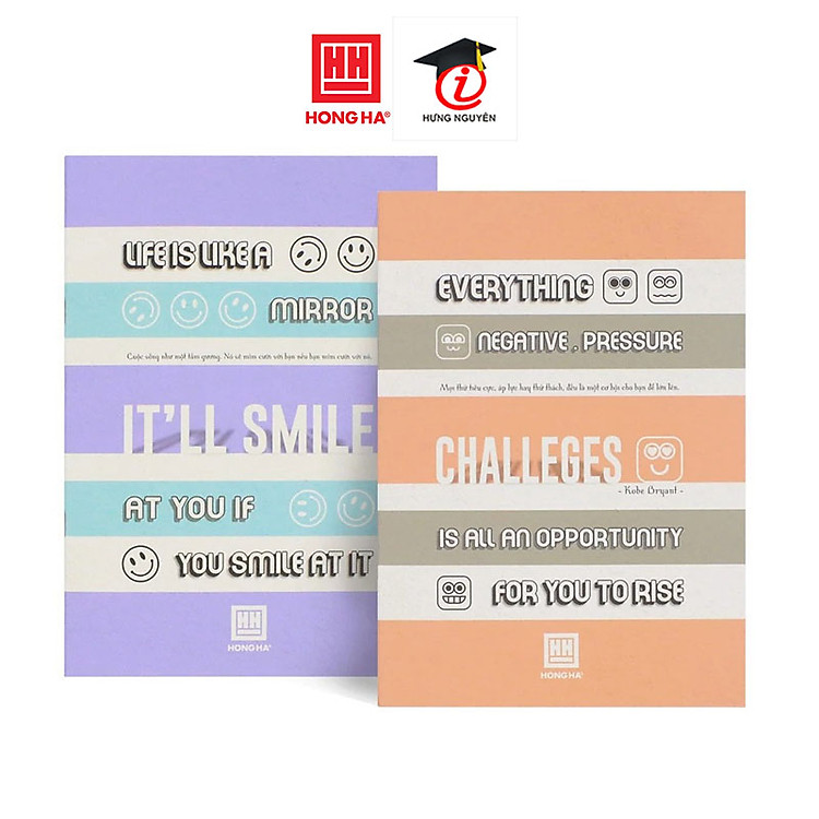 Vở kẻ ngang Hồng Hà 72 trang (Giao bìa ngẫu nhiên)