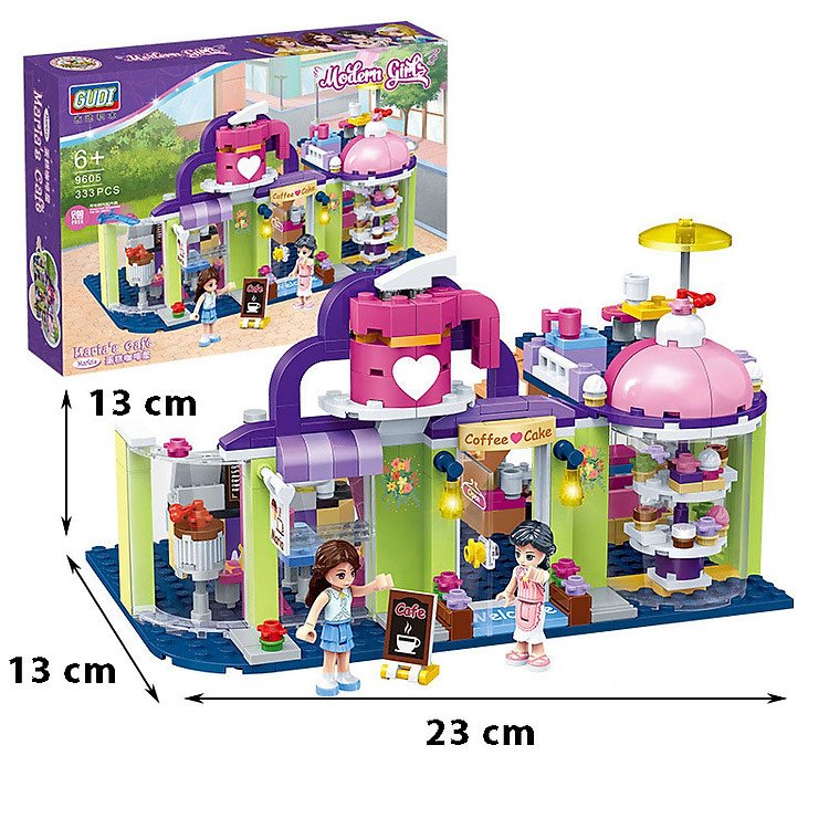 Đồ Chơi Lắp Ghép Tiệm Cafe HangZhou Chính hãng Ưu đãi - Hình ảnh 2