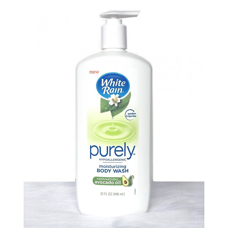 Sữa tắm chiết xuất Trái Bơ White Rain Purely Avocado Oil 946ml