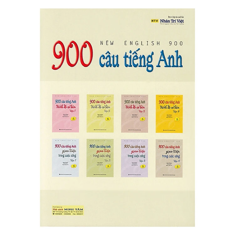 900 câu tiếng Anh trình độ cơ bản - Tập 2 (Quét mã QR để nghe file MP3)