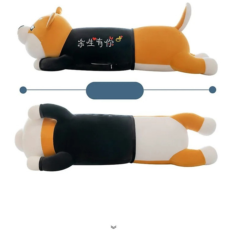 Mua Thú nhồi bông chó husky 90cm Chính hãng Giá tốt - Hình ảnh 5