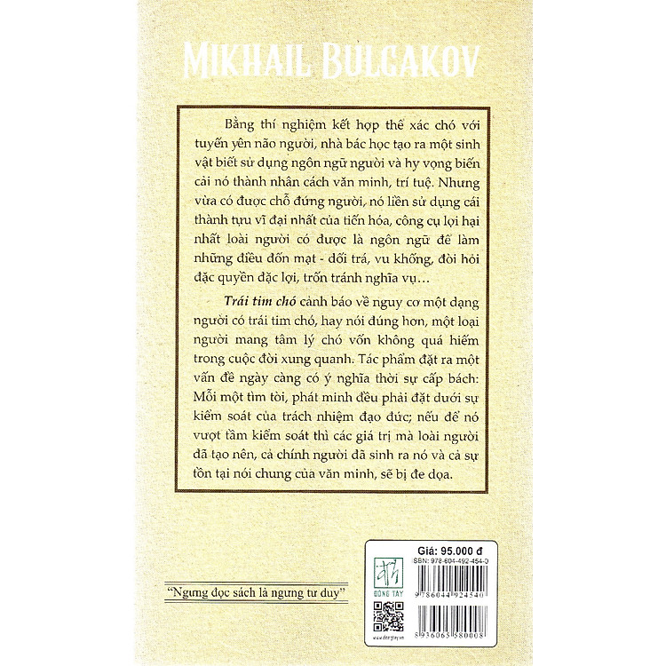 Mikhail Bulgakov - Trái Tim Chó - Ảnh 2