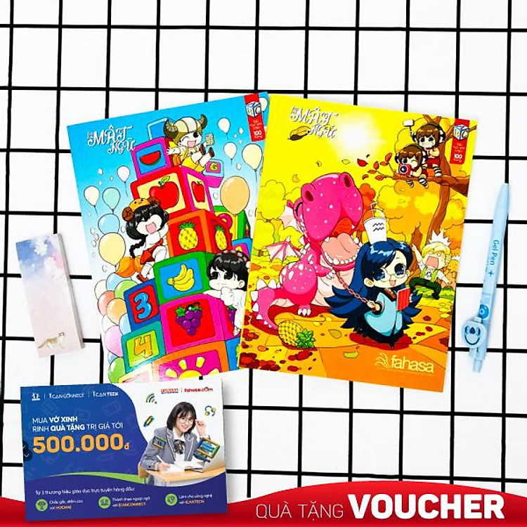 Tập Học Sinh 4 Ô Ly (100 trang, 100g/m2) (5 chiếc)