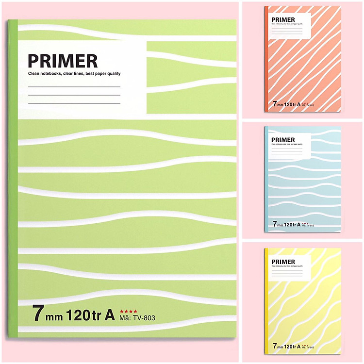 Bộ Vở Kẻ Ngang 80 Trang (10 quyển)